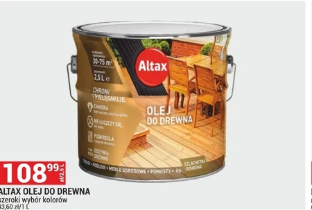 Olej do drewna Altax