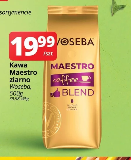 Woseba Maestro Coffee Blend Kawa palona mielona 500 g