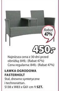 Ławka ogrodowa Fasterholt