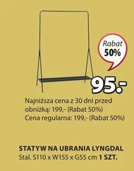 Statyw na ubrania