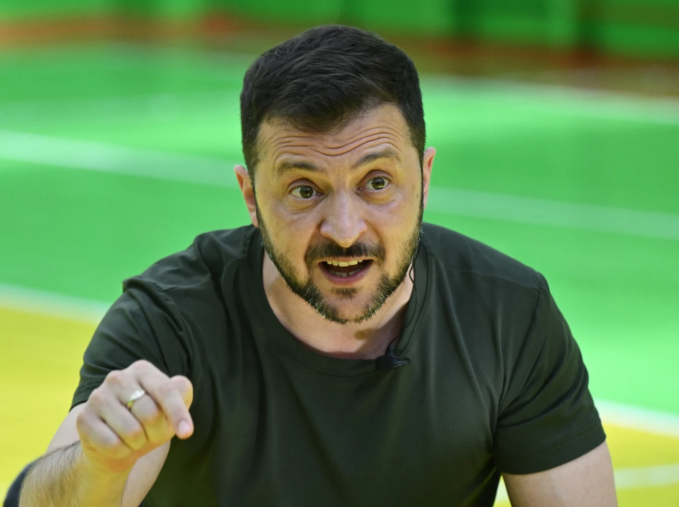 Wołodymyr Zełenski, prezydent Ukrainy