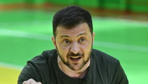 Wołodymyr Zełenski, prezydent Ukrainy