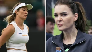 Danielle Collins i Agnieszka Radwańska