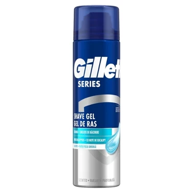 Gillette Series Chłodzący żel do golenia z eukaliptusem, 200 ml - 0