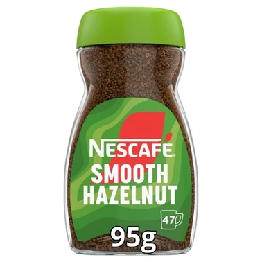 Nescafé Aromatyzowana kawa rozpuszczalna o smaku orzechów laskowych 95 g - 0