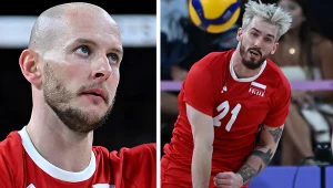 Reprezentacja Polski w siatkówce. Na zdjęciu Bartosz Kurek oraz Tomasz Fornal