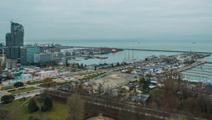 Gdyński port wymaga rozbudowy. Powstanie wydarty morzu tzw. port zewnętrzny. Na zdj. Gdynia