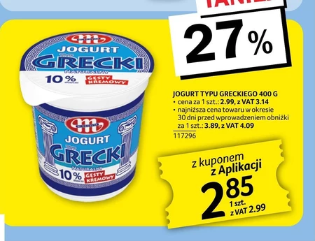 Jogurt typu greckiego Mlekovita