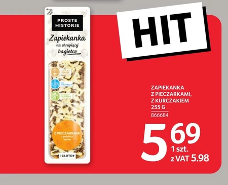 Proste Historie Zapiekanka z pieczarkami 255 g