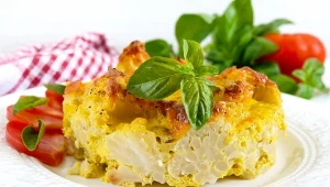 Fiku miku z kalafiora. Lekki obiad z aromatycznym sosem