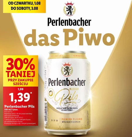 Пиво Perlenbacher