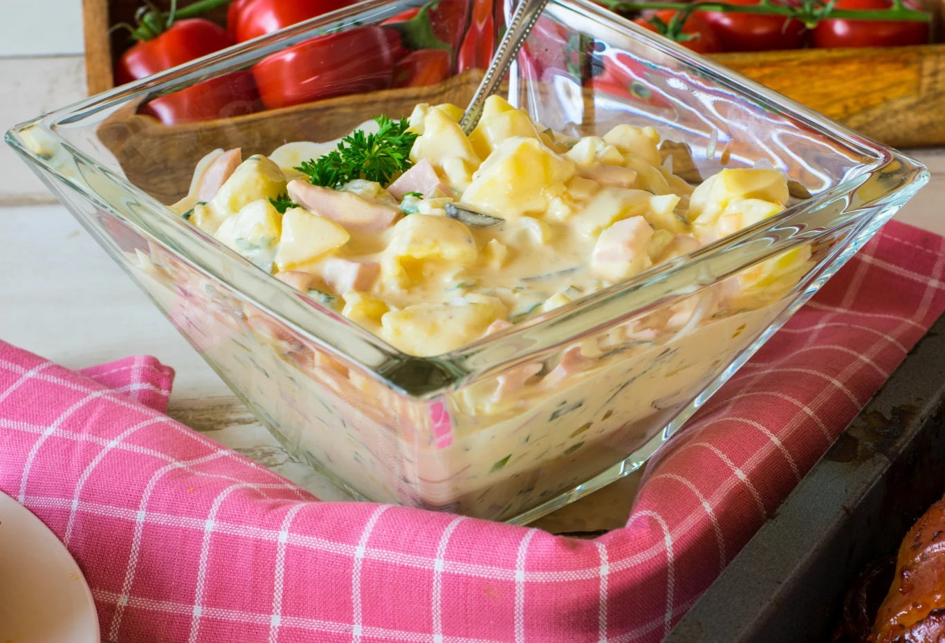 Ziemniaczana sałatka nieco inaczej Ziemniaczana sałatka nieco inaczej