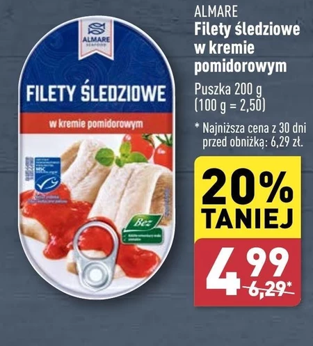 Filety śledziowe Almare