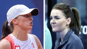 Iga Świątek i Agnieszka Radwańska