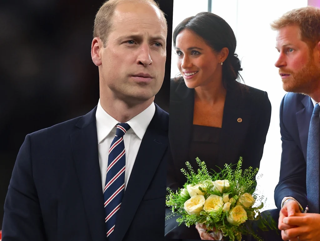 Książę William, Meghan i Harry