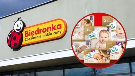 Promocja na pieluchy Dada w Biedronce 