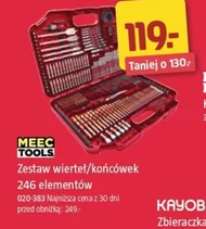 Zestaw wierteł Meec Tools