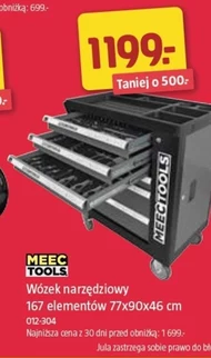 Wózek narzędziowy Meec Tools