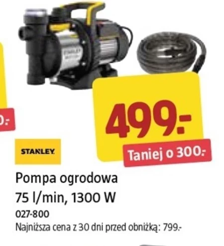 Pompa ogrodowa Stanley