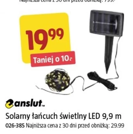 Łańcuch solarny Anslut