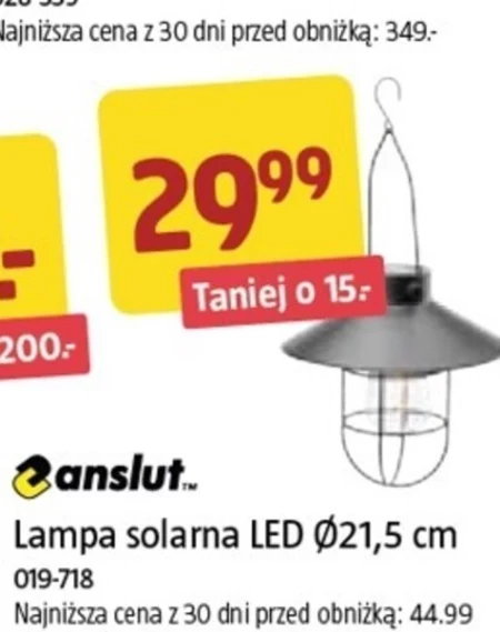 Сонячна лампа Anslut