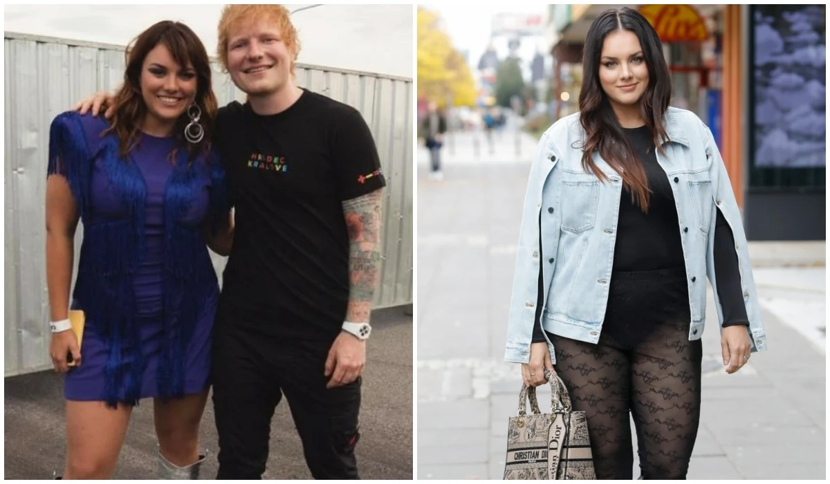 Ewa Farna i Ed Sheeran, fot. Instagram Ewa Farna i Ed Sheeran, fot. Instagram
