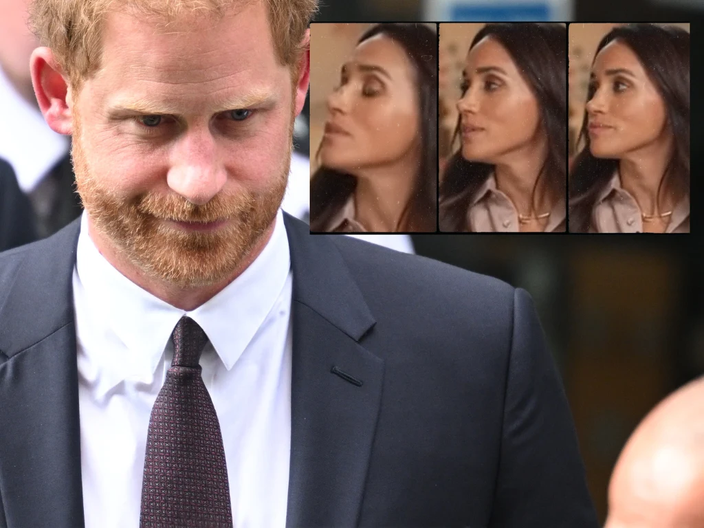 Szokujące miny Markle podczas wywiadu Harry'ego Szokujące miny Markle podczas wywiadu Harry'ego
