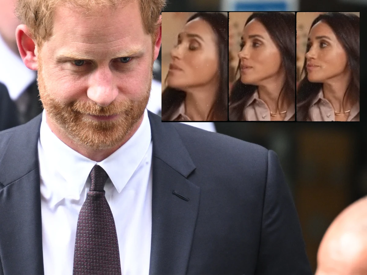 Szokujące miny Markle podczas wywiadu Harry'ego Szokujące miny Markle podczas wywiadu Harry'ego