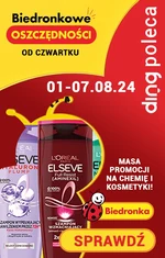Biedronkowe promocje - chemia i kosmetyki, sierpień 2024!