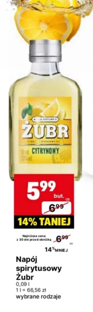 Спиртний напій Żubr