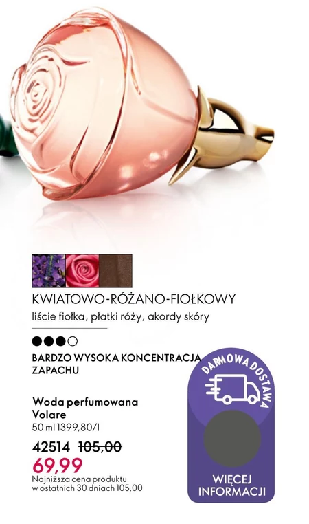 Woda perfumowana Volare