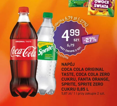 Napój gazowany Coca-Cola