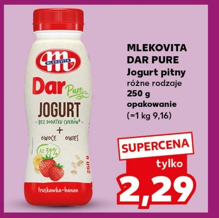 Jogurt pitny Mlekovita