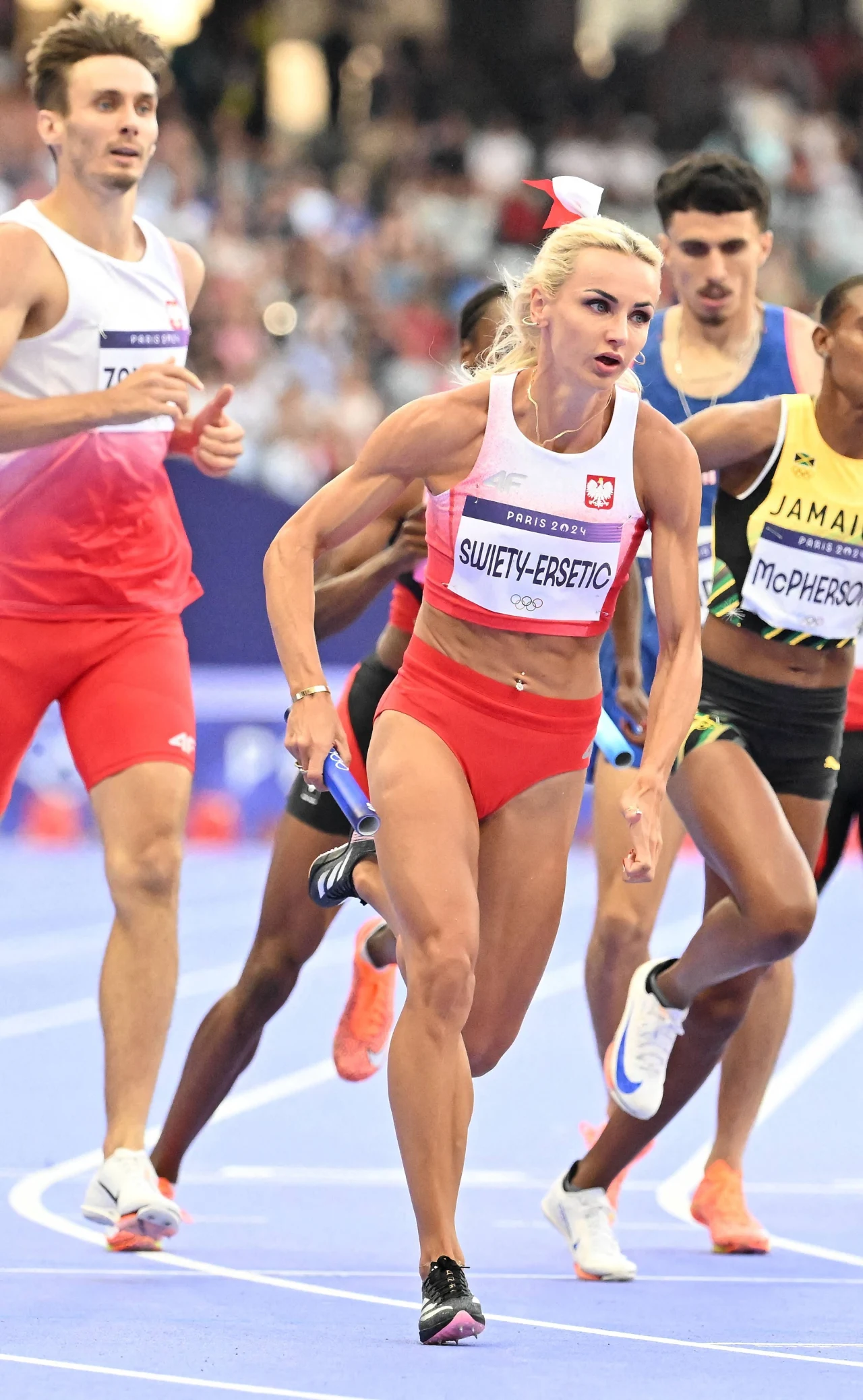 Justyna Święty-Ersetic rusza na ostatnią zmianę Justyna Święty-Ersetic rusza na ostatnią zmianę