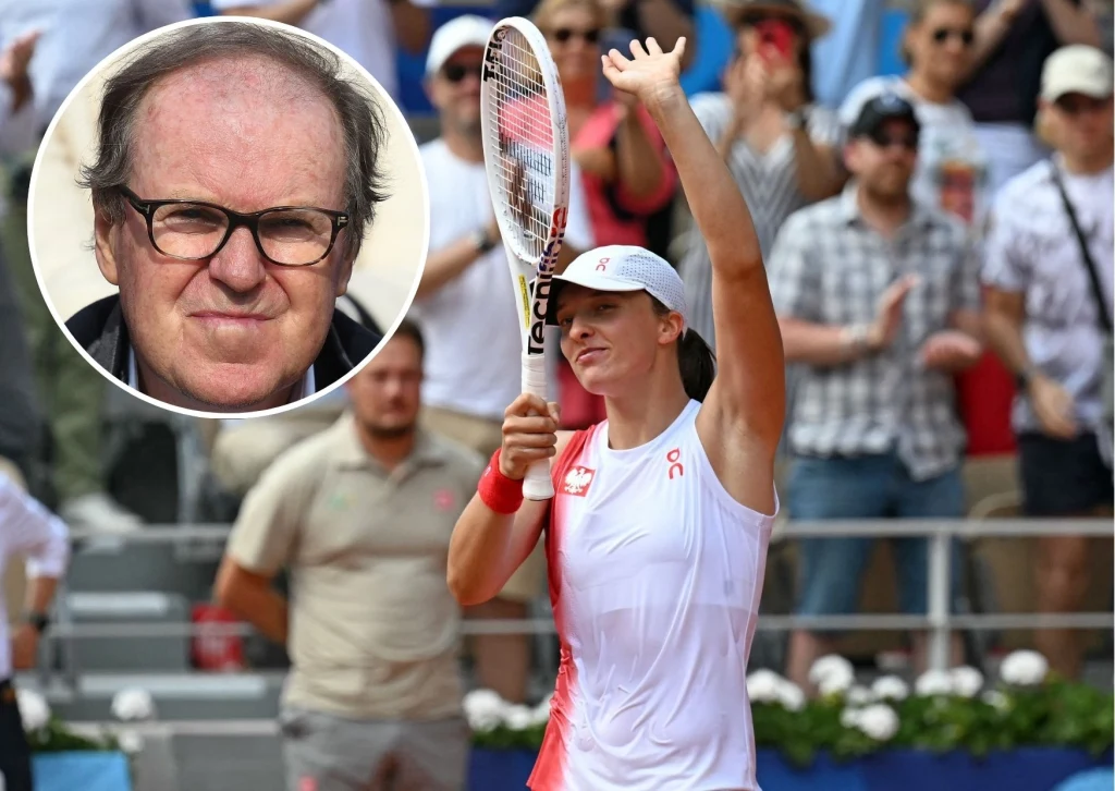 Iga Świątek i Wojciech Fibak (na małym zdjęciu) Iga Świątek i Wojciech Fibak (na małym zdjęciu)