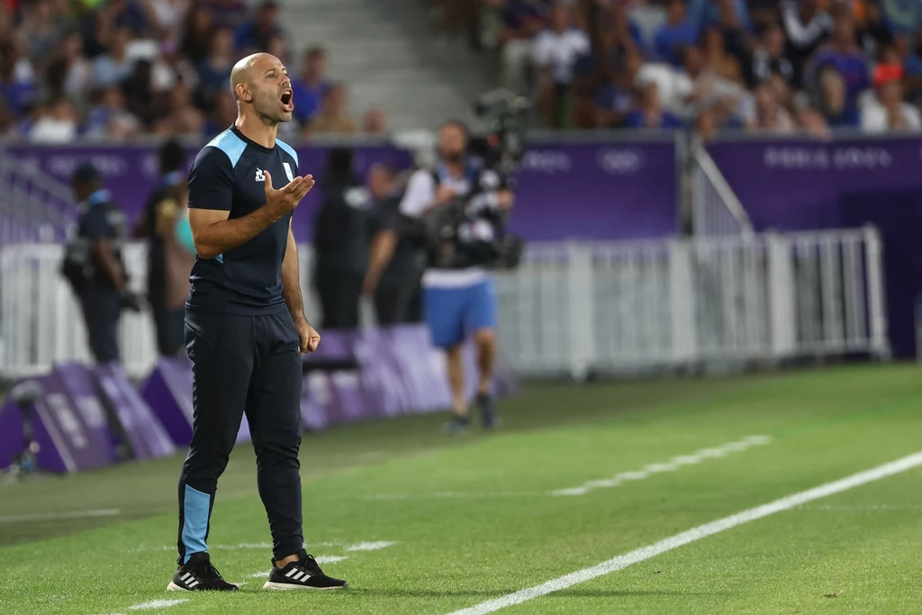 Javier Mascherano Javier Mascherano, szkoleniowiec reprezentacji Argentyny