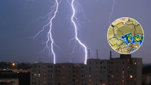 IMGW wydało ostrzeżenia przed burzami