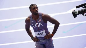 Noah Lyles. Mistrz świata nie wygrał biegu w eliminacjach, zaspał na starcie