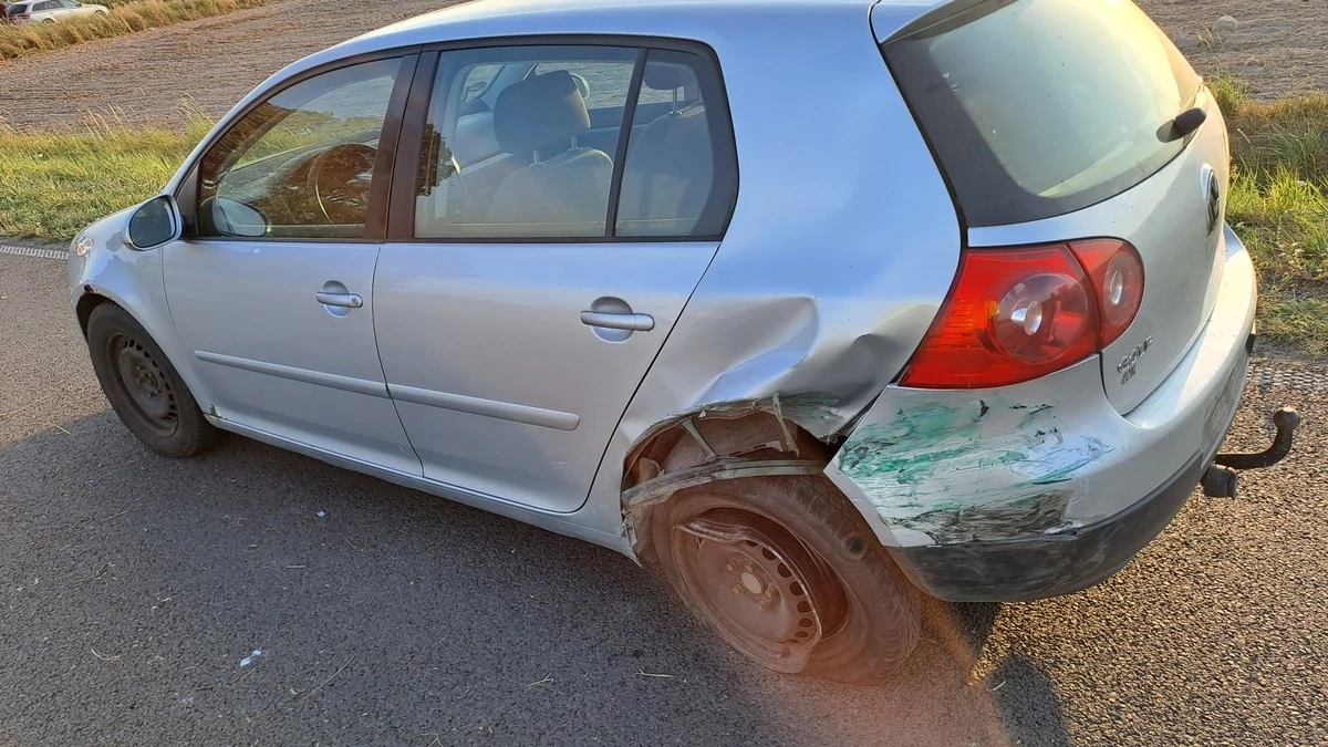 Kierująca Volkswagenem trafiła do szpitala