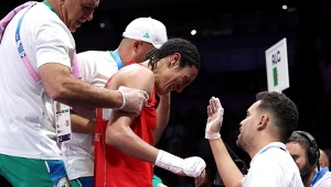 Imane Khelif popłakała się po wygranym ćwierćfinale