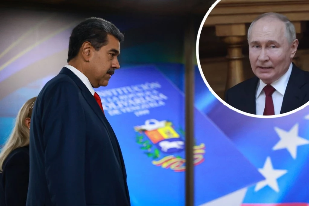 Nicolas Maduro jest bliskim sojusznikiem Władimira Putina Nicolas Maduro jest bliskim sojusznikiem Władimira Putina