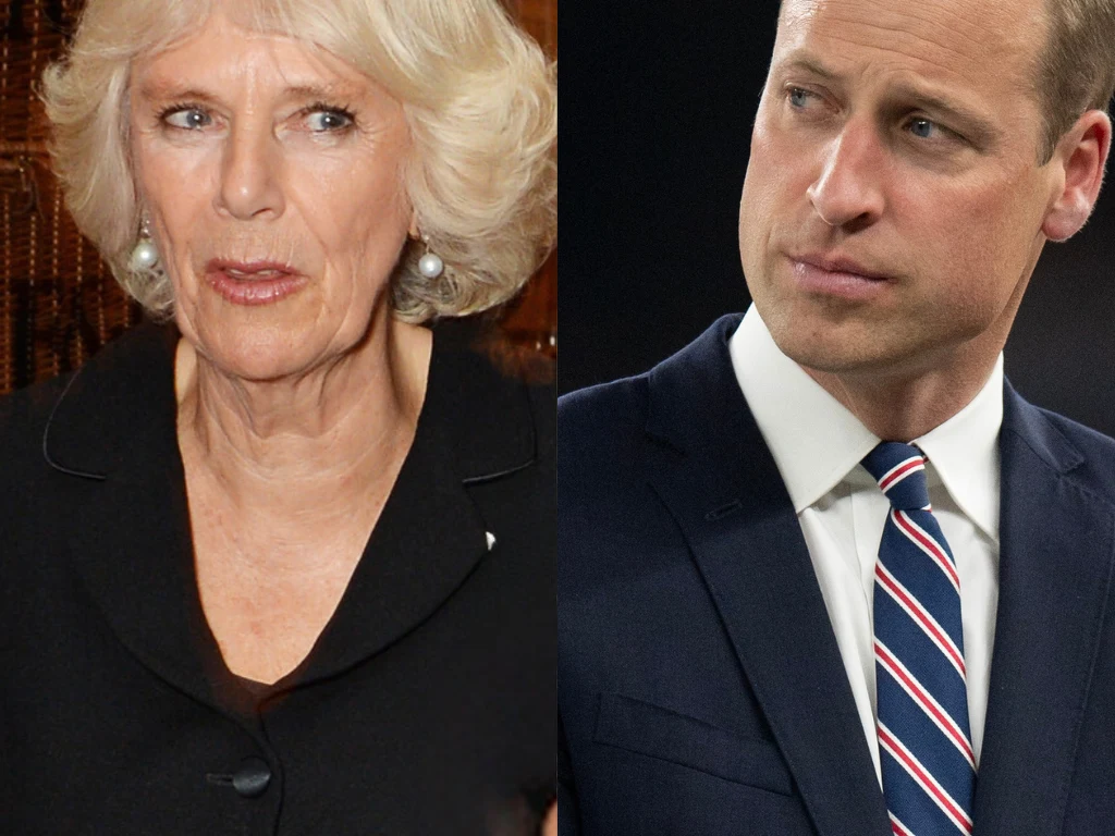 Królowa Camilla, książę William