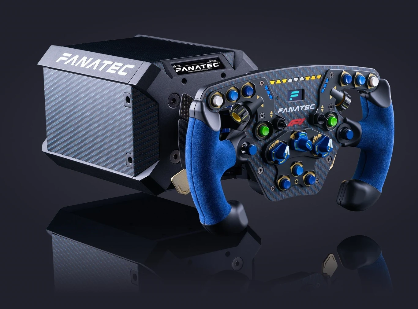 Kierownica Fanatec wzorowana na tych stosowanych w F1