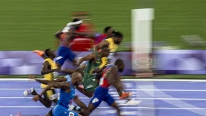 Jeden z najbardziej niesamowitych finiszów w rywalizacji na 100 m, tak niewielkie były różnice. Królem sprintu - Noah Lyles