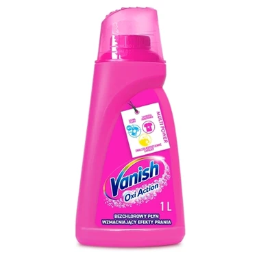 Vanish Oxi Action Odplamiacz do tkanin w płynie 1 l - 0