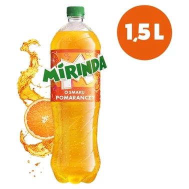 Mirinda Napój gazowany o smaku pomarańczowym 1,5 l - 1