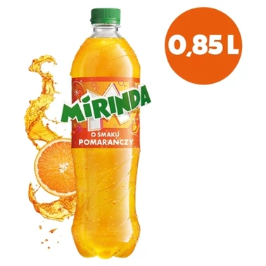 Mirinda Napój gazowany o smaku pomarańczowym 850 ml - 1