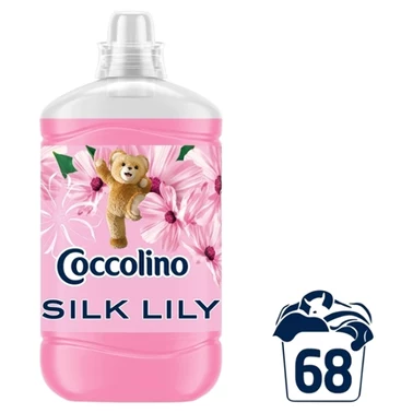 Coccolino Silk Lily Płyn do płukania tkanin koncentrat 1700 ml (68 prań) - 0