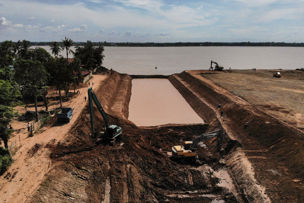  Funan Techo. Liczący 180 km i 100 m szerokości kanał połączy Mekong z morzem