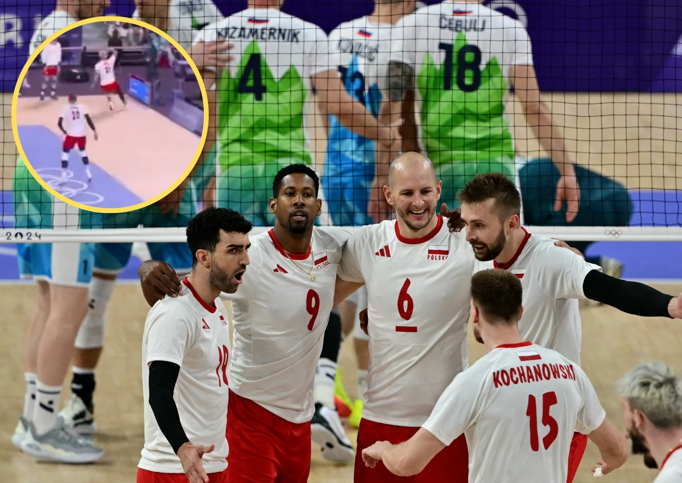 Tomasz Fornal na początku meczu popisał się efektowną obroną Tomasz Fornal na początku meczu popisał się efektowną obroną